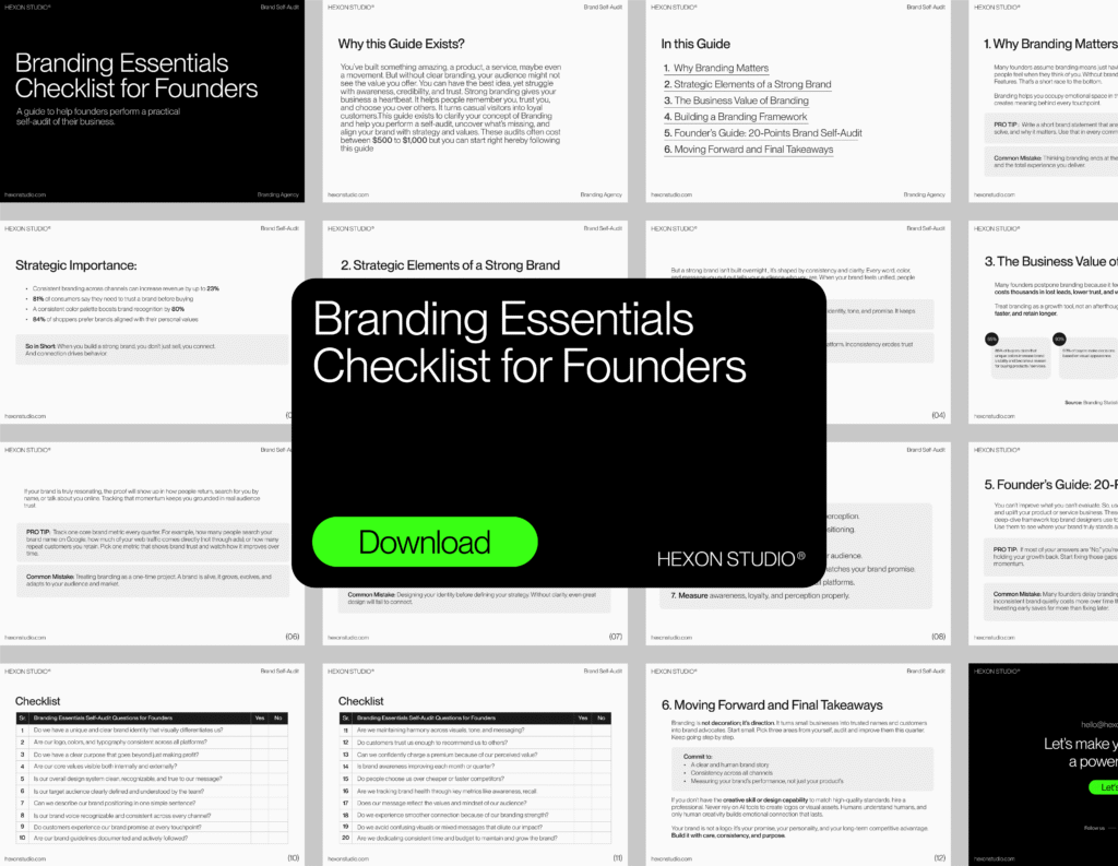 Brand Audit Checklist